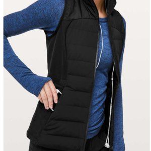 Lululemon Down for It All Vest - BLACK